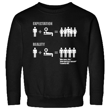 Discover Bodybuilding - Expectation vs Reality (Gym Meme) Sweatshirts