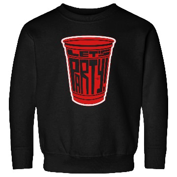 Discover Red Cup Party (Vector) by Tai's Tees Sweatshirts