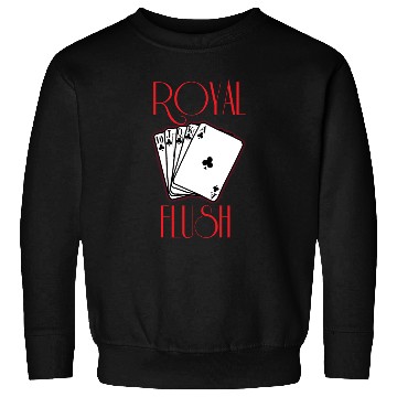 Discover royal flush Sweatshirts