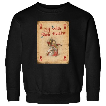 Discover Alice in Wonderland The Queen of Hearts Sweatshirts