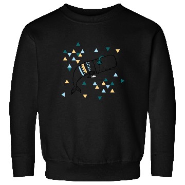 Discover Music Whale Sweatshirts