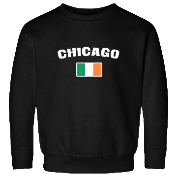 Discover Saint Patrick's Day Chicago Irish Flag Sweatshirts