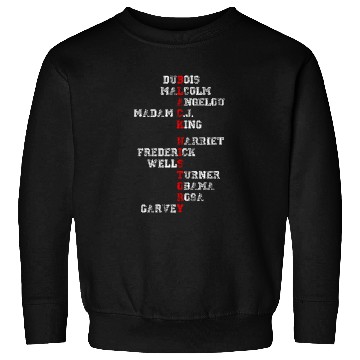 Discover BLACK HISTORY Sweatshirts