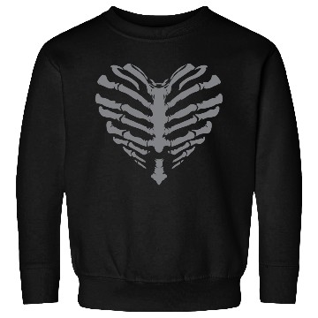 Discover Skeleton Heart Sweatshirts
