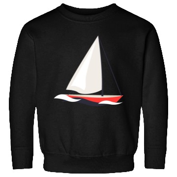 Discover sailing boat Sweatshirts