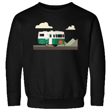 Discover camper in the mountains Sweatshirts