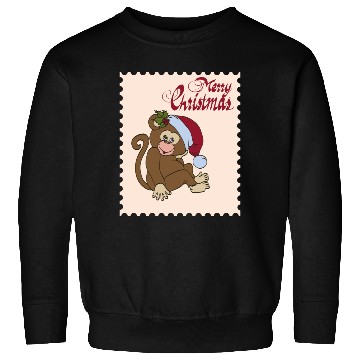 Discover Christmas monkey Sweatshirts