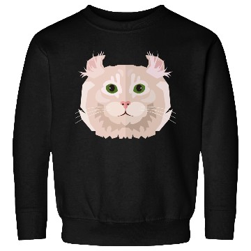 Discover white cat Sweatshirts