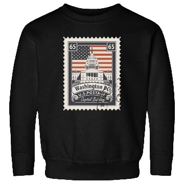 Discover Countries Flags stamp Sweatshirts