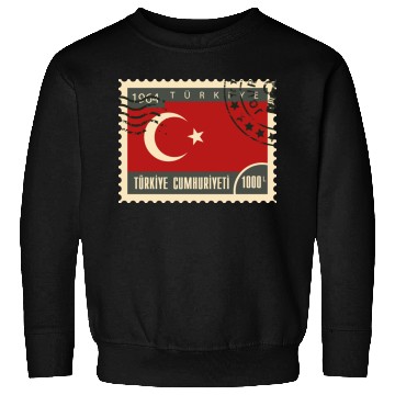 Discover turkey post stamp Sweatshirts