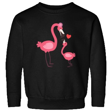 Discover flamingo family Sweatshirts