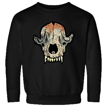 Discover dog skull Sweatshirts