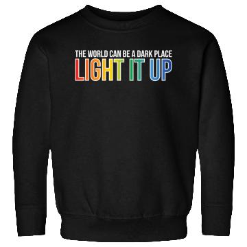 Discover Gay Pride - LGBT Light It Up Sweatshirts