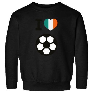Discover I love Irish football Sweatshirts