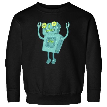 Discover 03 robot 11 png vectorstock 4842445 Sweatshirts