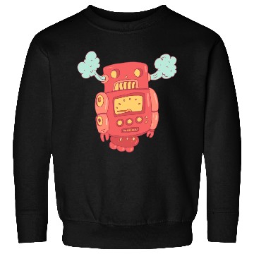 Discover 47 robot 52 png vectorstock 4842445 Sweatshirts