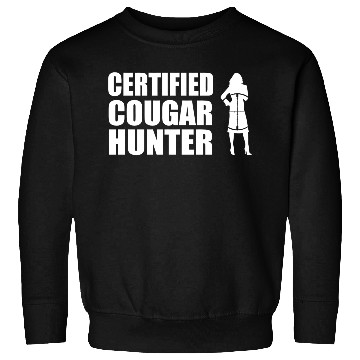 Discover Hunter - Certified Cougar Hunter Sweatshirts