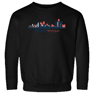 Discover Detroit, Michigan Sweatshirts