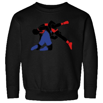 Discover wrestling throw Sweatshirts