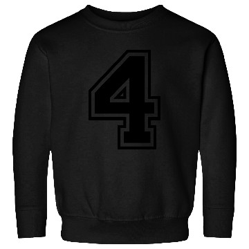 Discover Number 4 four college style counting gift Sweatshirts
