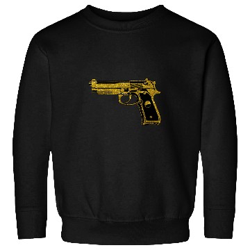 Discover Golden Gun - Pistol Weapon Fire Ammo Sweatshirts