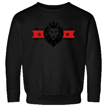 Discover lion head banner Sweatshirts