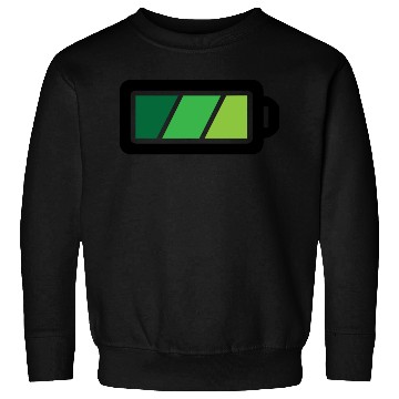 Discover Battery Charging Status Sweatshirts