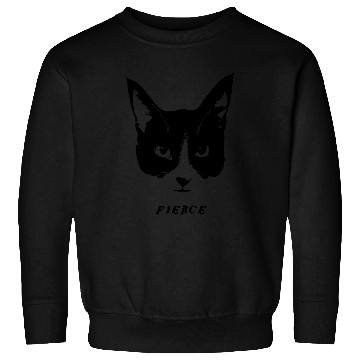 Discover Fierce Cat Face Sweatshirts