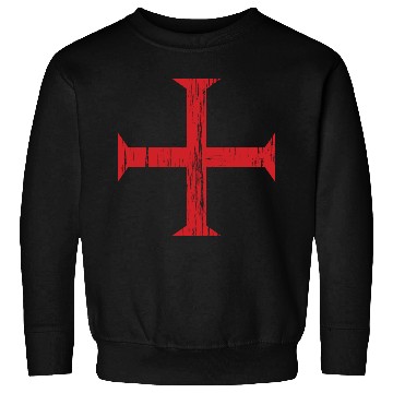 Discover Knights Templar Crusader Cross Sweatshirts