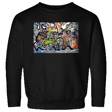 Discover graffiti wall Sweatshirts