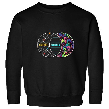 Discover Science Wonder Art Overlapping Circles Gift Sweatshirts