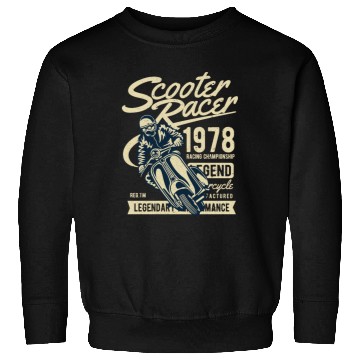 Discover Scooter Racer Sweatshirts