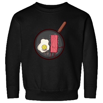 Discover BACON X EGG FRYPAN Sweatshirts
