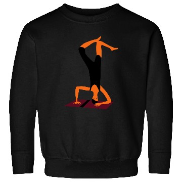 Discover yoga pose Sweatshirts