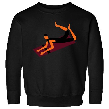 Discover yoga pose Sweatshirts