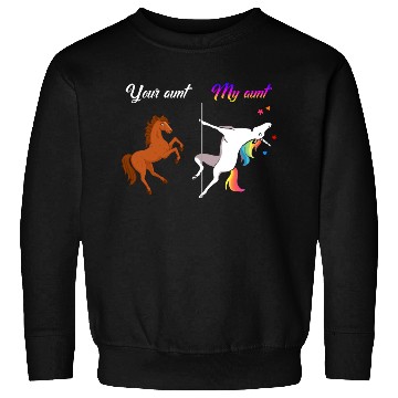 Discover Your aunt my aunt Unicorn Sweatshirts