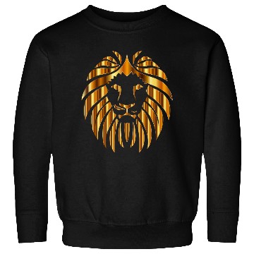 Discover Gold Lion Design Sweatshirts