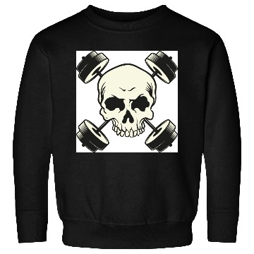 Discover skull gym Sweatshirts