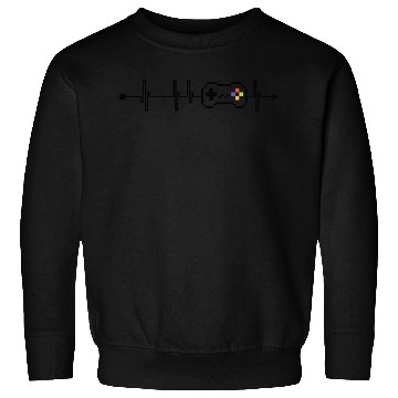 Discover Gamer's Heartbeat. GAMER Sweatshirts