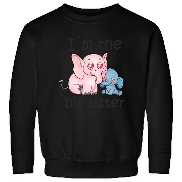 Discover I'm the Big Sister B Sweatshirts