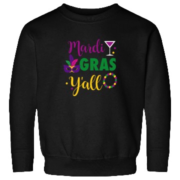 Discover Mardi Grass Y'All Sweatshirts