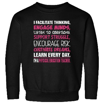 Discover Im A Physical Education Teacher Sweatshirts