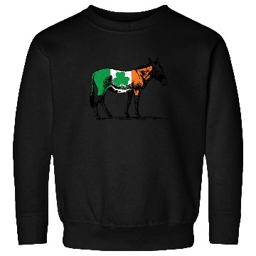 Discover Irish Flag Donkey Sweatshirts