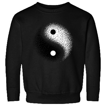 Discover Yin yang white & black Sweatshirts