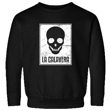 Discover La Calavera | Loteria Mexican Tarot Card Sweatshirts