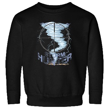 Discover Weather Tornado whirlwind Storm Hunter cool design Sweatshirts