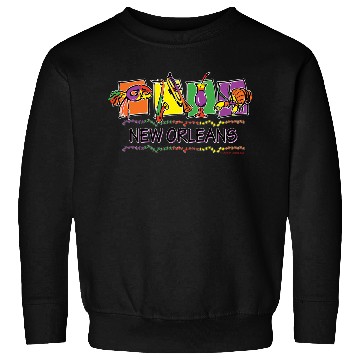 Discover NEW-ORLEANS-SQUARES-eps Sweatshirts