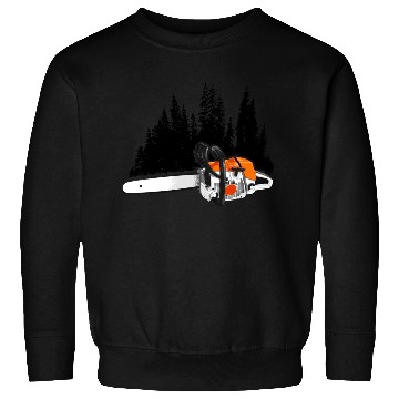 Discover Your Forestry Business - Chainsaw & Pine Forest Sweatshirts
