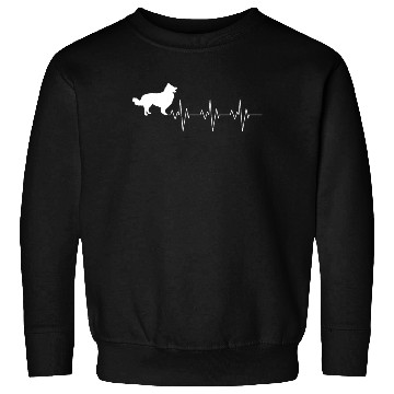 Discover Border Collie Dog Heart Beat Gift Sweatshirts