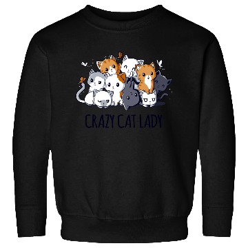 Discover Crazy Cat Lady Sweatshirts